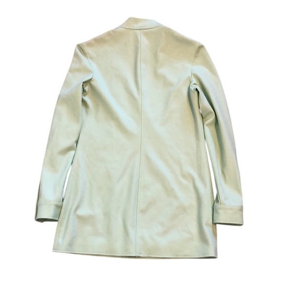 Tommy Hilfiger Womens Jacket Sz 8 Green Wool Blend Classic Special Edition Zip - Picture 7 of 11